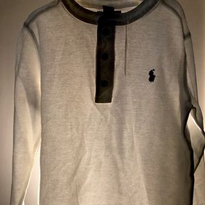 NWT POLO RALPH LAUREN Boys Henley Size 7 MSRP $35